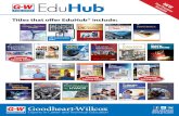 G-W Titles That Offer EduHub · Titles that offer EduHub® include: W s ailable Coming Spring 2020 Coming Spring 2020 Coming Spring 2020. 800.323.0440 Goodheart-Willcox Experts in