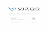 BOOKLET: ULTIMATE FEATURE GUIDE - VIZOR · CRM Systems Synchronize customer and contact accounts from your CRM system to increase efficiency while leveraging your company systems.