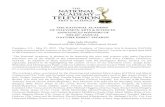 THE NATIONAL ACADEMY OF TELEVISION ARTS & SCIENCES …cdn.emmyonline.org/daytime-46th-winners-may-5-v02.pdf · 2019-06-04 · 1 THE NATIONAL ACADEMY OF TELEVISION ARTS & SCIENCES