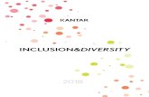 INCLUSION&DIVERSITY - Kantar Australia · Inclusion and diversity is a core part of how we deliver on this. To face accelerating transformation pressure, we require strong, agile