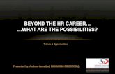 BEYOND THE HR CAREER WHAT ARE THE … the HR...HR Practitioners can’t Calculate ROI of training programs Strategic readiness of their organization Prepare for their own retirement