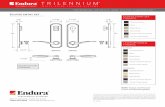 ECLIPSE ENTRY SET - trilenniumlocks.comF Hardware Collection... · 8817 W. Market St., Colfax, NC 27235 1.800.334.2006 The information contained in this document is the confidential
