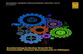 NATIONAL HUMAN DEVELOPMENT REPORT 2014 …...NATIONAL HUMAN DEVELOPMENT REPORT 2014 Ethiopia Accelerating Inclusive Growth for Sustainable Human Development in Ethiopia Addis Ababa,
