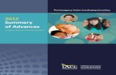 2012 Summary of Advances - IACC122345677289404223541425485283 1 806310 1. 1231. The 2012 IACC Summary of Advances in Autism Spectrum Disorder Research introduction Each year, the IACC