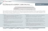 FortiGate/FortiWiFi 60E Data Sheet … · The FortiGate/FortiWiFi 60E series provides a fast and secure SD-WAN solution in a compact fanless desktop form factor for enterprise branch