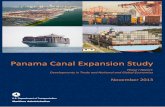Panama Canal Expansion Study - Transportation€¦ · PANAMA CANAL EXPANSION STUDY – PHASE I REPORT iv notably, DOT and MARAD established a comprehensive and robust peer review