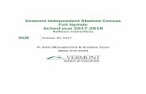 Vermont Independent Student Census · The default this year is to save onto your C: drive. For example, three files are named IS005_me_stu.xls, IS005_tblprogcontact.xls and IS005_tblorgpro.xls.