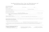 Authorization for Use or Disclosure ... - Dr. Flora Zomorodi · Authorization and Signature I authorize the release of my confidential protected health information, as described in