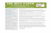 THE RICE PAPER - tcjacl.org€¦ · THE RICE PAPER A newsletter of the Twin Cities Chapter of the Japanese American Citizens League e-mail info@tcjacl.org website: | February 2016