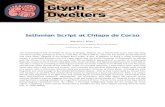 Glyph Dwellersglyphdwellers.com/pdf/R56.pdf · Glyph Dwellers Report 56 July 2017 . Isthmian Script at Chiapa de Corzo. Martha J. Macri. Professor Emerita, Department of Native American