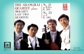 dbooks.s3.amazonaws.com · Wolfgang Amadeus Mozart string Quartet No. 23 in F Major, K. 590 [28:42J l. Allegro moderato (9:12) ll. Andante (8:51) Ill. Minuetto; Allegretto: Trio (4:01