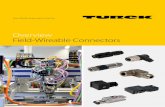 Overview Field-Wireable Connectorspdb.turck.de/media/_jp/Anlagen/100000116.pdf · Overview Field-Wireable Connectors. ans Turc b Co G | 45466 Mlhei an der Ruhr, erany | T 49 208 4952-0