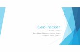 GeoTracker DF Presentation.pptx [Read-Only]€¦ · Statistics Average Day 475,000 website hits 450 Electronic data submittals from Regulated community 400 Regulator document uploads