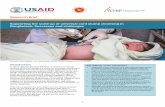 Research Brief - Healthy Newborn Network€¦ · Research Brief Introduction In 2014, the Bangladesh Ministry of Health and Family Welfare (MOHFW) adopted a policy of universal cleansing
