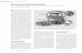 Microscopy with momentum - pro-physik.de€¦ · tre length scale should also work in nano-structured devices. Momentum Microscopy evolved from real-space photoemission microscopes