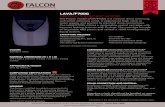 LAVA/F7000 PRODUCT SPECIFICIATION - Falcon Water Tech€¦ · LAVA/F7000 PRODUCT SPECIFICIATION The Falcon model LAVA/F7000 is a vitreous china wall hung, wall outlet waterless urinal.