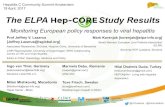 The ELPA Study Results - Home - IDHDP · Marinela Debu, Romania [roapah@gmail.com] APAH-RO Tove Frisch, Sweden [tove@tovefrisch.com] Riksföreningen Hepatit C (RHC) Hilal Ünalmis