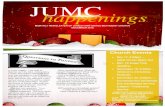 JUMC happenings ocus - jonestownumc.org · JUMC happenings ocus In Luke chapter 1 we read of Gabriel, sent by God, visiting Mary, a virgin who lived in Nazareth and who was pledged