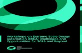 Workshops on Extreme Scale Design Automation (ESDA ...€¦ · WORKSHOPS ON EXTREME SCALE DESIGN AUTOMATION (ESDA) CHALLENGES AND OPPORTUNITIES FOR 2025 AND BEYOND. 3 1 Introduction