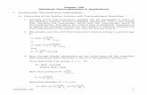 Chapter 15B Statistical Thermodynamics 2: Applicationssnorthrup/chem3510/Notes/Chapter15… · Chapter 15B Statistical Thermodynamics 2: Applications I. Fundamental Thermodynamic