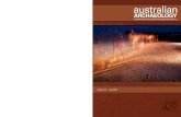 In this issue - Australian National University€¦ · The Biggest Estate on Earth: How Aborigines Made Australia Reviewed by Bruno David 90 A Millennium of Culture Contact Reviewed