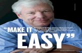 MAKE TI EASY” Behavioral finance pioneer Richard Thaler on ...€¦ · pop open Richard Thaler’s new book, Misbehaving: The Making of Behavioral Economics. I loved the way Thaler