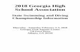 2018 Georgia High School Association - Constant Contactfiles.constantcontact.com/cffa1283101/f0bf193c-0741-423f-a0c2-9c… · 2018 Georgia High School Association State Swimming and