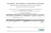 GLOBAL GATEWAY CERTIFICATIONS€¦ · Document No.: MSPO-PART2-B8-MAS2-AUDRPTFIN1-ms-RB Page 2 of 16 Confidentiality clause: This audit report is confidential and limited in distribution