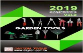 GARDEN TOOLS - DAYTON€¦ · GARDEN TOOLS GD01 Shears GD02 Water cleaning system GD03 Tools INDEX. Shears 980311-01B 9" BY-PASS PRUNING SHEAR Total size... 9" (230 mm) Upper Blade...