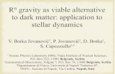 Rn gravity as viable alternative to dark matter ...servo.aob.rs/eeditions/CDS/Srpsko bugarska konferencija/10... · Rn gravity as viable alternative to dark matter: application to