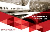 COMPANY PROFILE - prodigyaviasolutions.com€¦ · PRODIGY AVIA SOLUTIONS is an aviation consulting company established in London (United Kingdom). We provide strategic solutions