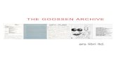 THE GOOSSEN ARCHIVE - Ars Libri Ltd. · The E.C. Goossen Archive is for sale en bloc, exclusively from Ars Libri Ltd. Further details and price on application. THE E.C. GOOSSEN ARCHIVE
