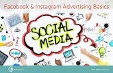 Facebook & Instagram Advertising Basics€¦ · Use Canva.com to create more customized designs. Canva allows you to upload your own photos, choose a Facebook/Instagram ad template,