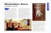 V OiCeS of Mexico 67 Remedios Varo - UNAM · V oices of Mexico /April • June, 1994 69 In 1941, she carne to Mexico as a political exile, and finally found a safe refuge to work.