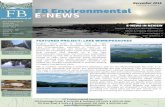 December 2016 FB Environmental · FBE is currently completing a watershed restoration plan for the Moultonborough Bay Inlet, a 1.6-square-mile waterbody that drains into Moultonborough