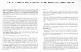 THE LAND BEYOND THE AGIC MIRROR - Wizards of the Coast · THE LAND BEYOND THE AGIC MIRROR Play should begin with reference to the map of The Land Beyond the Magic Mirror ... move