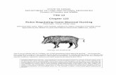 Title 13 Chapter 123 Rules Regulating Game Mammal Hunting · Chapter 123 . Rules Regulating Game Mammal Hunting (Summary - not an official copy) (Revised May 2015. Maps and exhibits