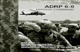ADRP 6-0 FINAL 11 May 2012€¦ · ADRP 6-0, C2 Change No. 2 Headquarters Department of the Army Washington, DC, 2h 2014 8 Marc Mission Command 1. This change replaces the mission