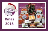 Xmas 2018 A picture containing indoor Description ...€¦ · Order Online or Enquire 12 or 15 cupcakes with Xmas images and your logo. Toppers: 8 Xmas edible toppers and 7 of your