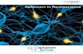 Aptamers in Neuroscience - Aptamer Group - An innovative ...€¦ · Aptamer targets include proteins, cells, and even small molecules which are typically problematic to antibodies.