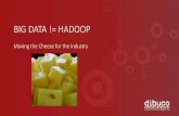 BIG DATA != HADOOP - Uni Stuttgartbtw2017.informatik.uni-stuttgart.de/slidesandpapers/H1-11-32/slides.… · Big Data Evolved – Batch is onlyOne Use Case MapReduce is an excellent