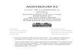 ADDENDUM #2 - Commerce€¦ · ADDENDUM #2 . CITY OF COMMERCE . Bid Packet . BID No.20-005 (Rehabilitation/New Construction Project) WORK WRITE-UP: 942 STATE STREET (Rehab) 2960 OLD