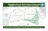 Neighborhood Park Improvements - AlexandriaVA.Gov€¦ · Neighborhood Park Improvements DISTRICT I: Lee Center, Montgomery Park, and Powhatan Recreation, Parks, & Cultural Activities