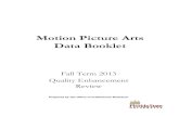 Motion Picture Arts Data Booklet - Florida State University€¦ · Grad I 73.9 13 Grad II - 13 Total 166.8 13 Credit Hours Percentages by Instructor Type (Fall 2011) 16 Faculty 65.9%