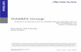RA6M 3 Group - Renesas Electronics€¦ · finished products, including, but not limited to recycling, restricted substances and electromagnetic compatibility regulations. Refer to
