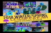 LEISUREGRAM - Town of Dyer · 2018 winter/spring. YER TION LEISUREGRAM er . Parks & Recreation. General Information. 2 • Large Selection of Frames • All Types of Contact Lenses