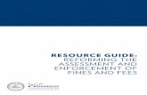 RESOURCE GUIDE: REFORMING THE ASSESSMENT AND …€¦ · This video covers the morning session of the December 3, 2015 White House convening, including opening remarks from the White