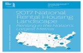 2017 National Rental Housing Landscape - Furman Center€¦ · home prices following the housing market peak in 2006. Since 2012, home prices rose consider-ably faster than rents: