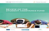 Higher Education Authority – Review of the Student ... · STUDENT ASSISTANCE FUND HIGHER EDUCATION AUTHORITY – REVIEW OF THE STUDENT ASSISTANCE FUND. AUTHORS AND CONTRIBUTORS