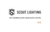Scout lightingscoutlighting.com/wp-content/documents/brochure/scout_brochure_… · Alex’s final position before starting Scout Lighting was with Coronet Lighting, as Vice President